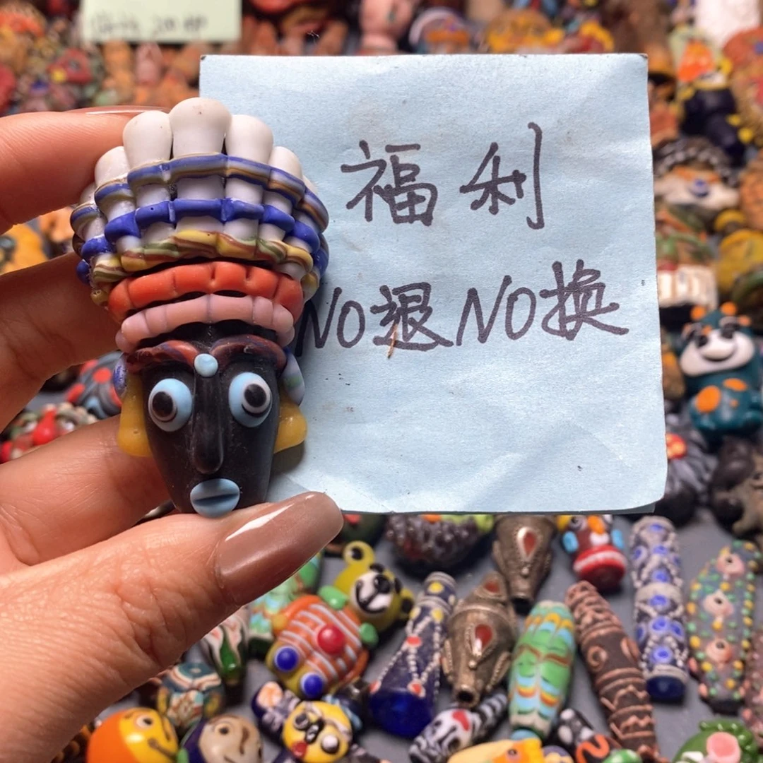 琉璃颈饰印度尼西亚国王