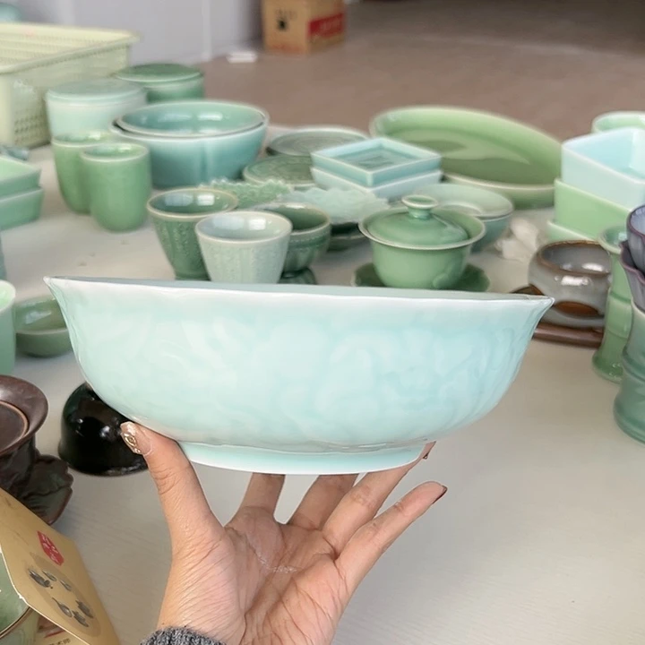小米茶器龙泉青瓷