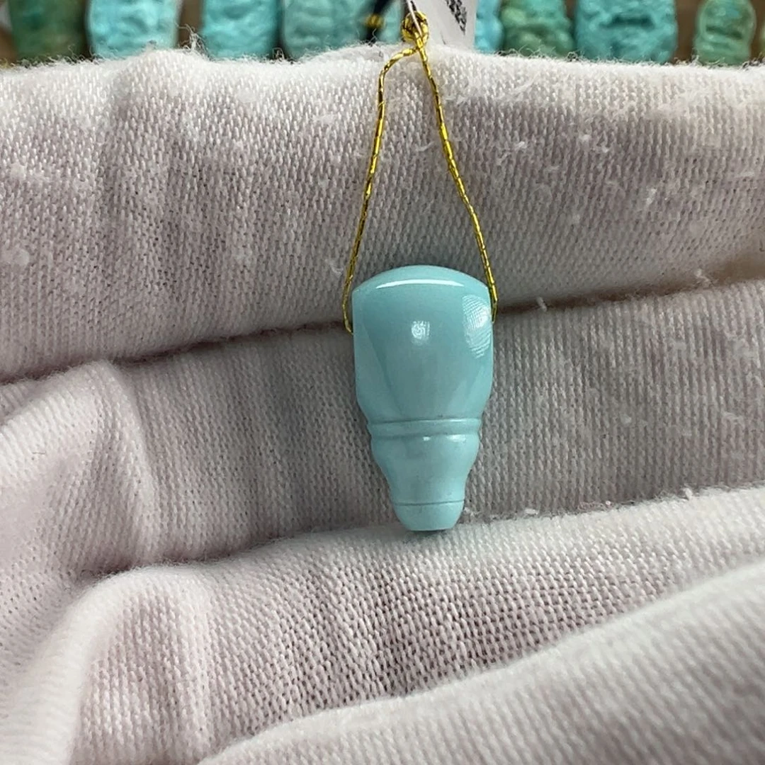 未镶嵌绿松石三通8.3mm