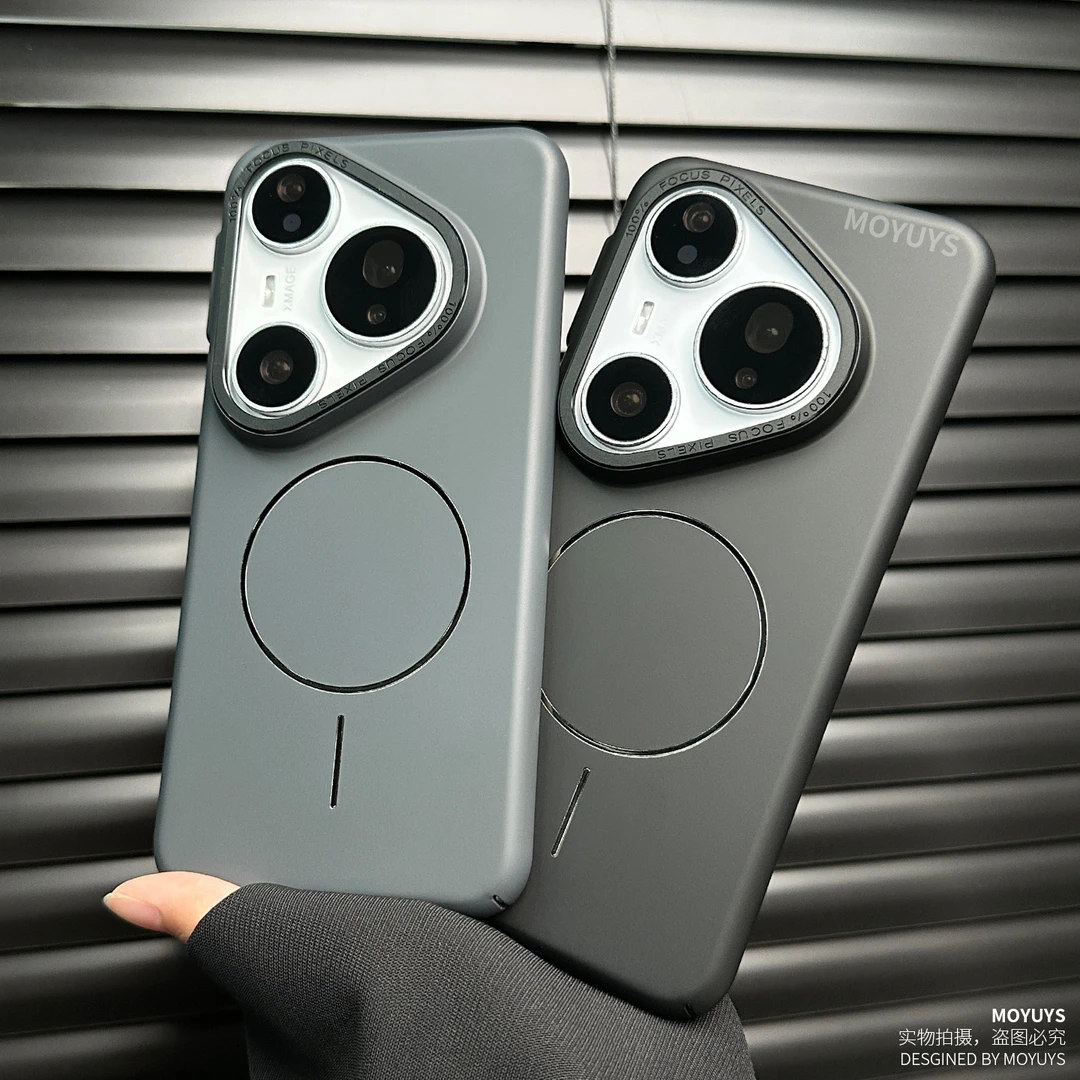 适用华为pura80手机壳pura70磁吸p70pro防摔pro+简约p80ultra男女