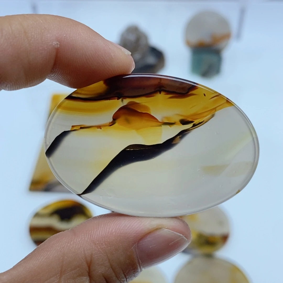 玛瑙/玉髓未镶嵌珠宝半成品
