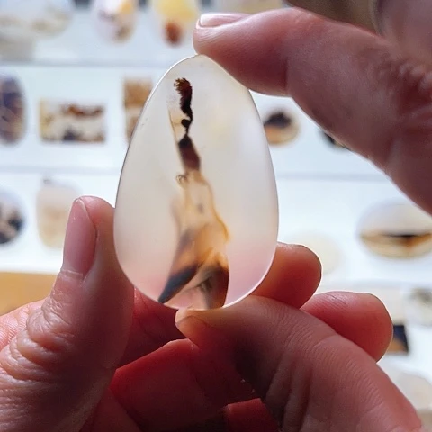 【闪购商品】玛瑙/玉髓珠宝半成品未镶嵌漂*