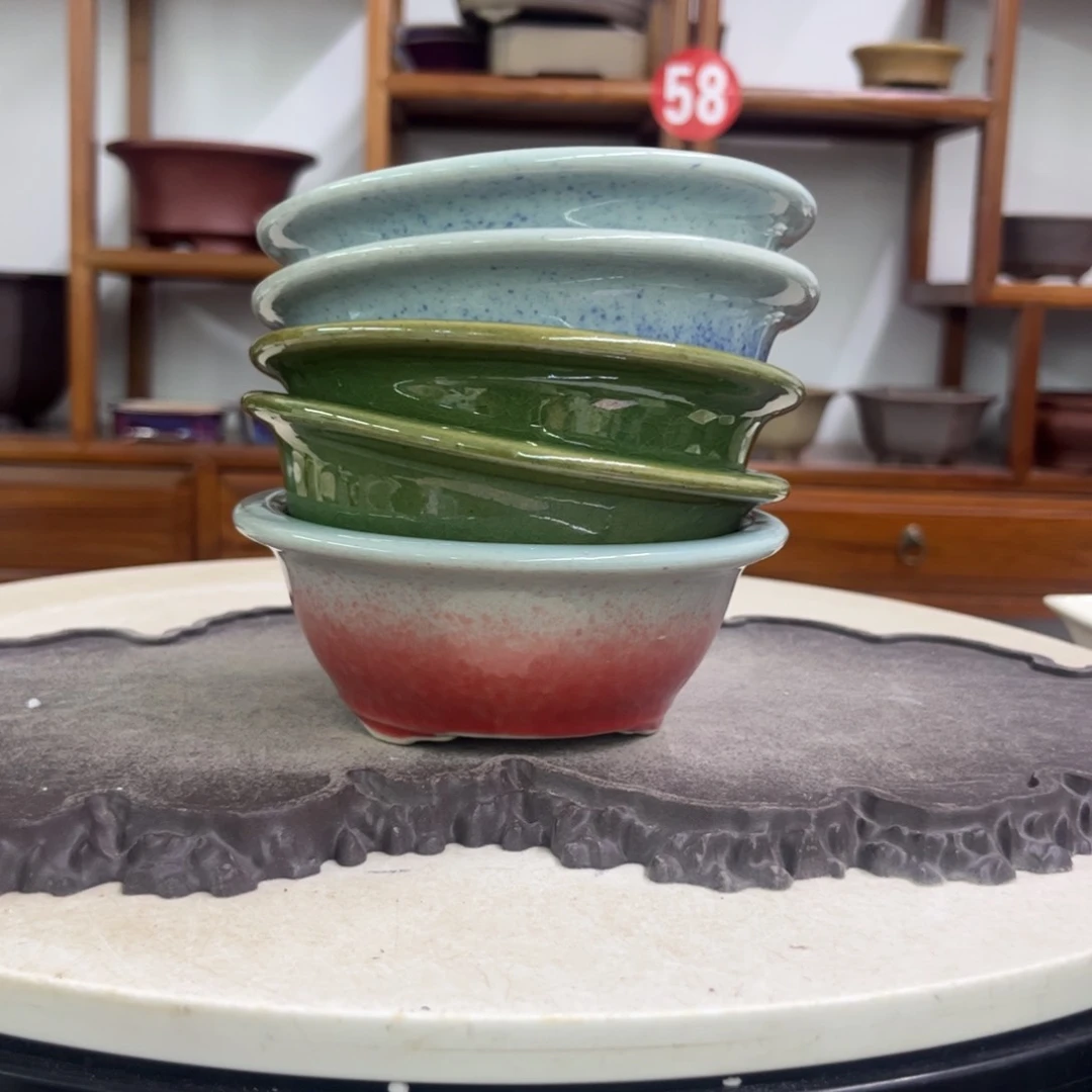 紫砂花盆瑕疵气孔黑点5-13-5。。。x