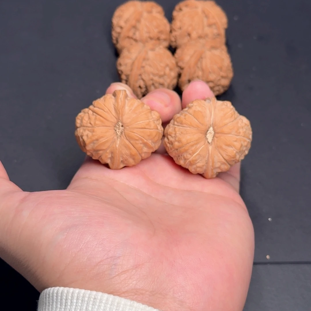 文玩核桃把件39.5南瓜墩全品