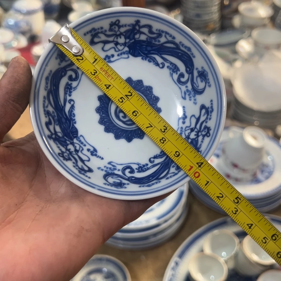 瓷片10厘米敦煌飞天