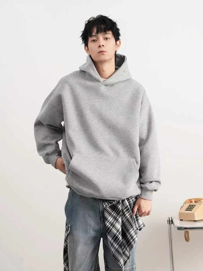 【NO退NO换】加绒加厚连帽卫衣