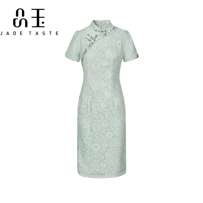 【媛媛女王专享】【人间烟火】新中式素雅国风连衣裙P32TQ3203