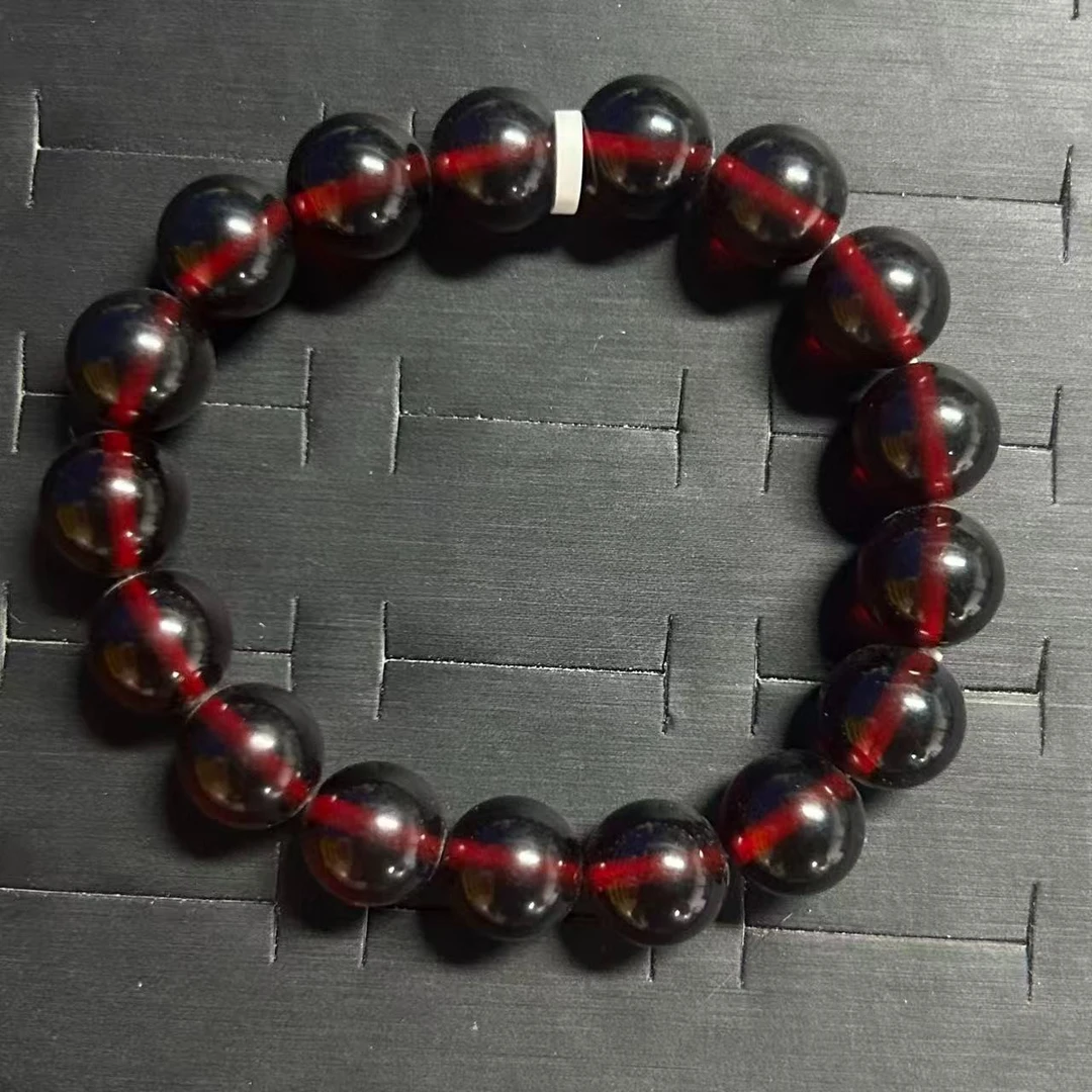 手链 红色圆珠手串饰品