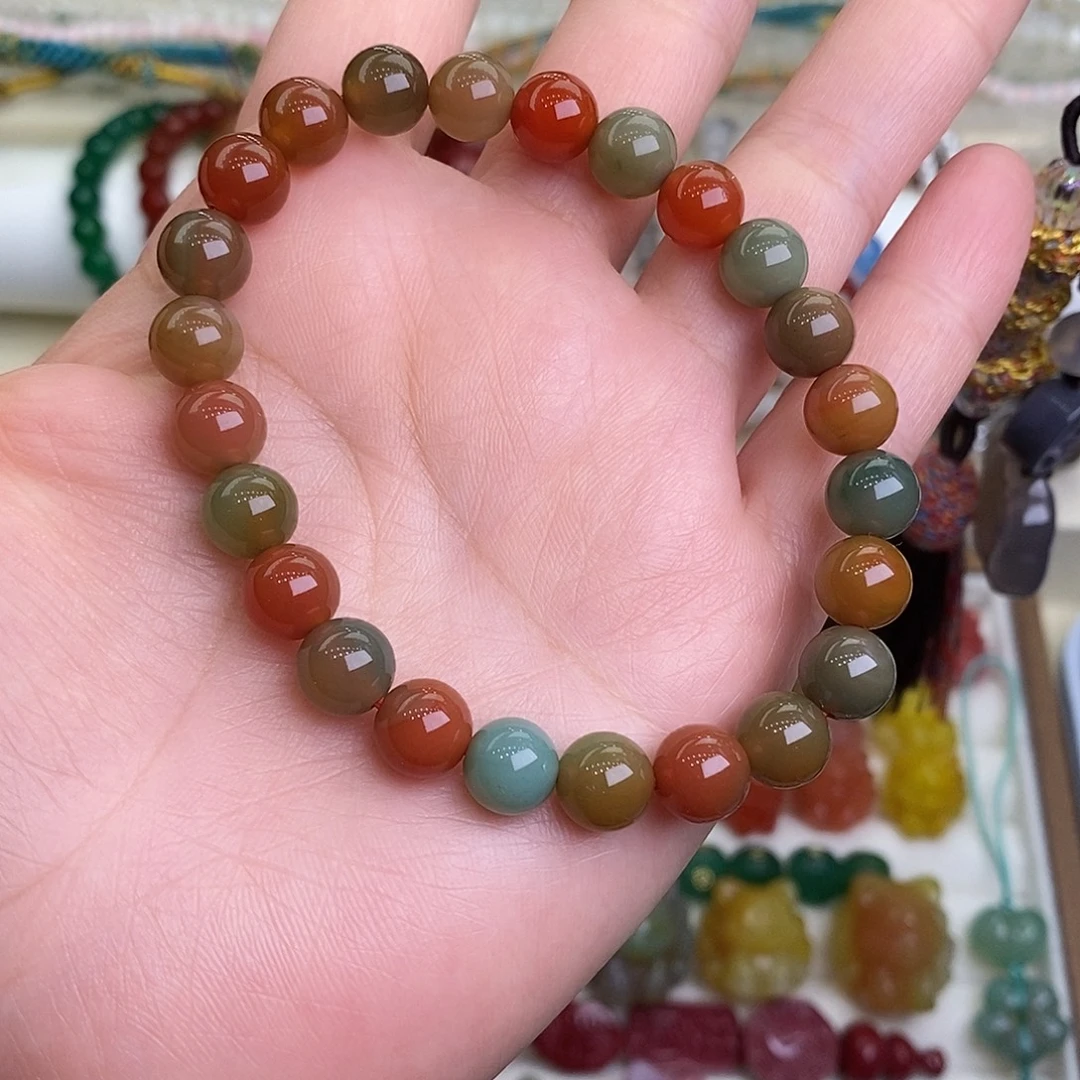 玛瑙未镶嵌手饰手串单圈