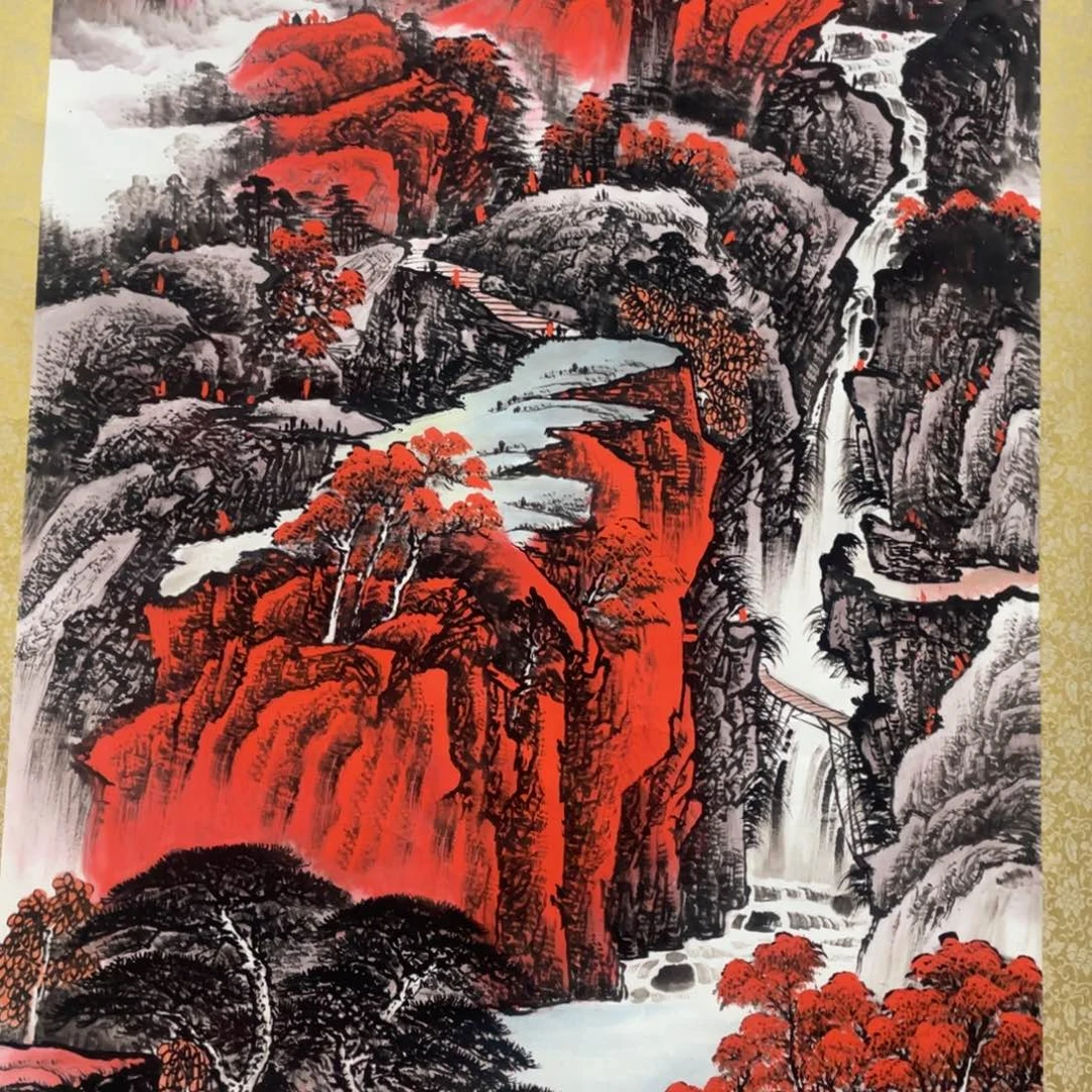 国画老师手笔手绘作品w