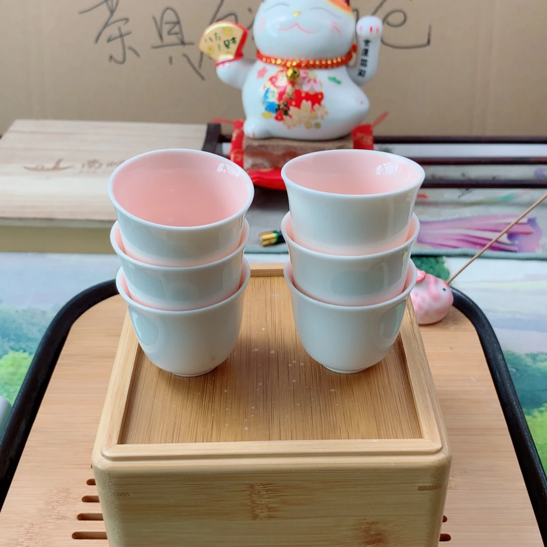 六个杯子微瑕介意勿拍