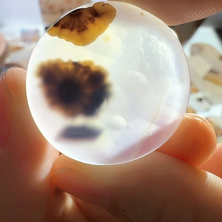 未镶嵌玛瑙/玉髓珠宝半成品