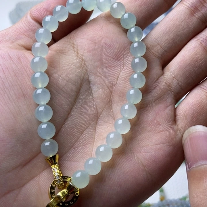 定制翡翠未镶嵌缅甸翡翠a货卡6.8