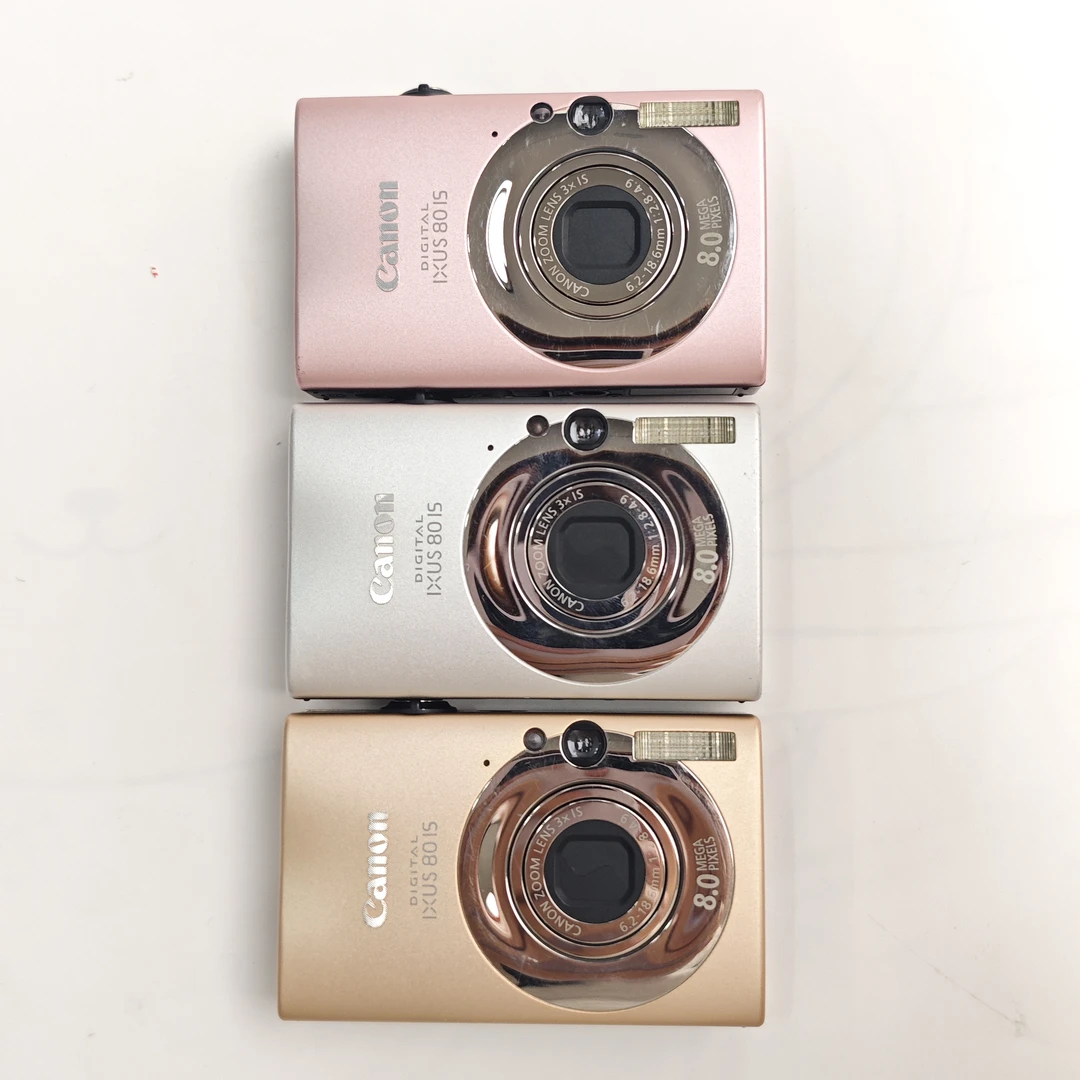 95新 Canon/佳能 ixus80氛围感爆款800w像素磨皮冷白出片强推款