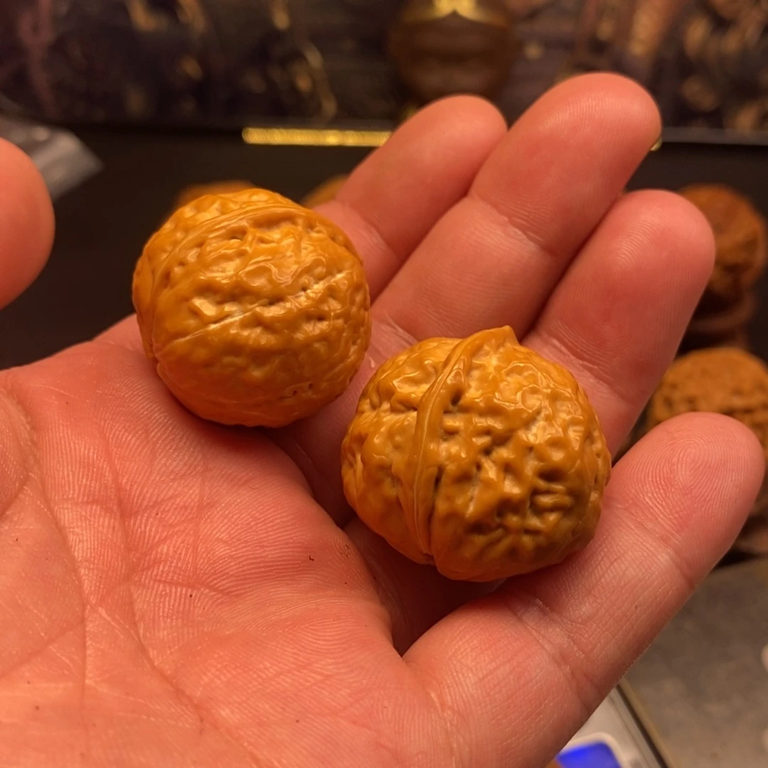 把件文玩核桃小金豆