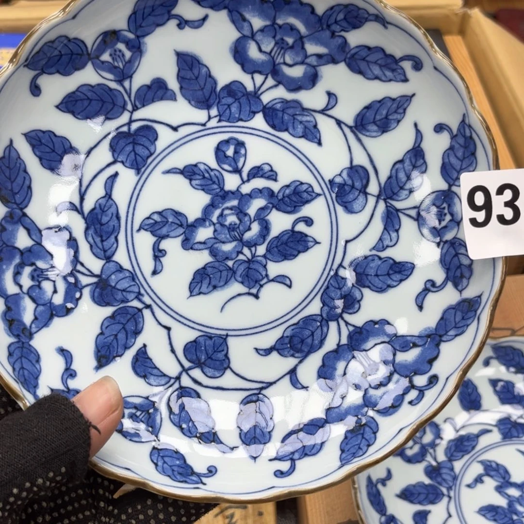 瓷片摆件工艺品摆件666