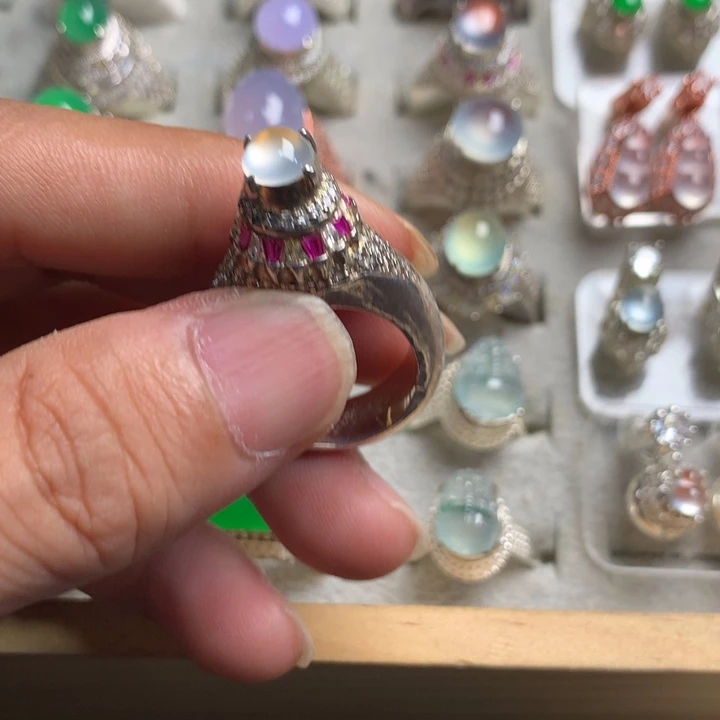 未镶嵌戒指翡翠缅甸天然A货翡翠