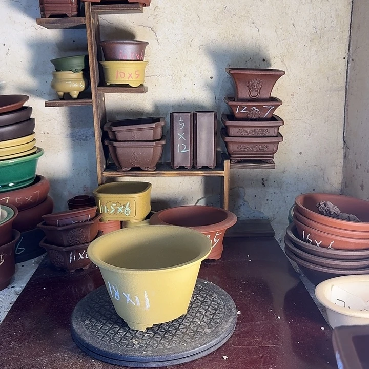 紫砂花盆清仓处理