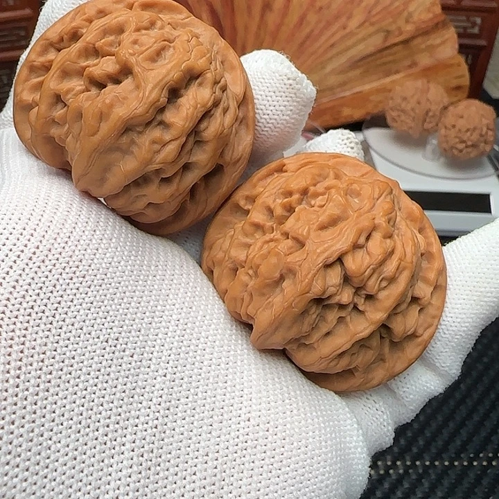 文玩核桃吊坠全品货头王中王平谷九龙46尺重磅福利