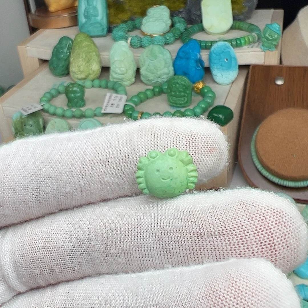 绿松石未镶嵌主播夏