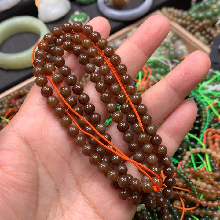 和田玉未镶嵌手链27