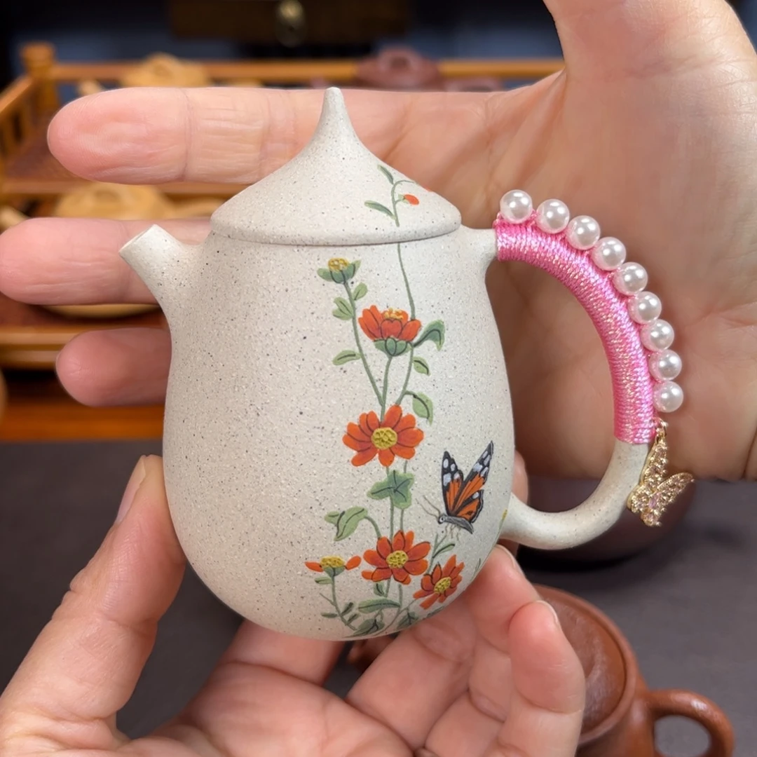 茶壶紫砂宜兴紫砂壶半手工制作