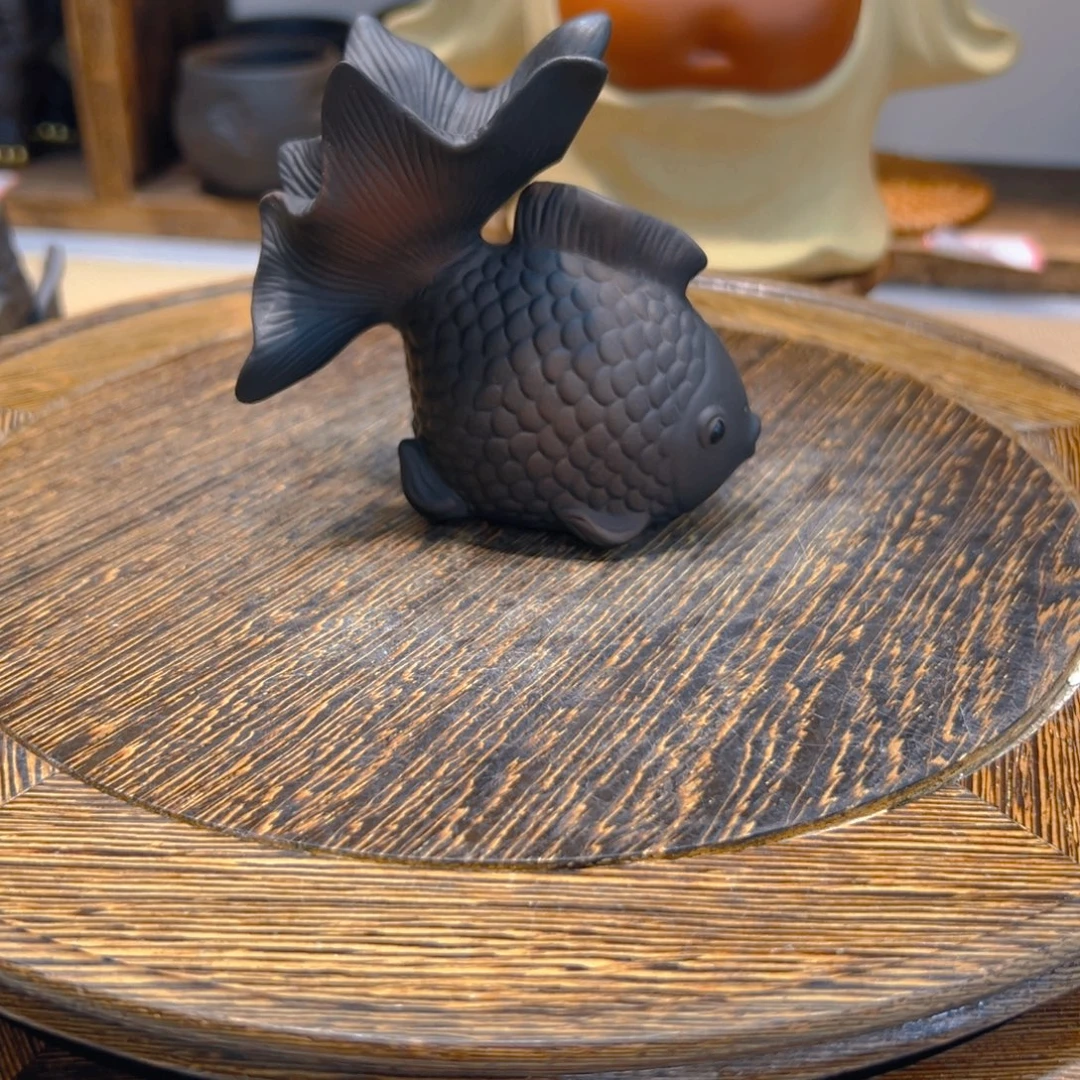 茶宠紫砂紫陶鱼跃龙门福利