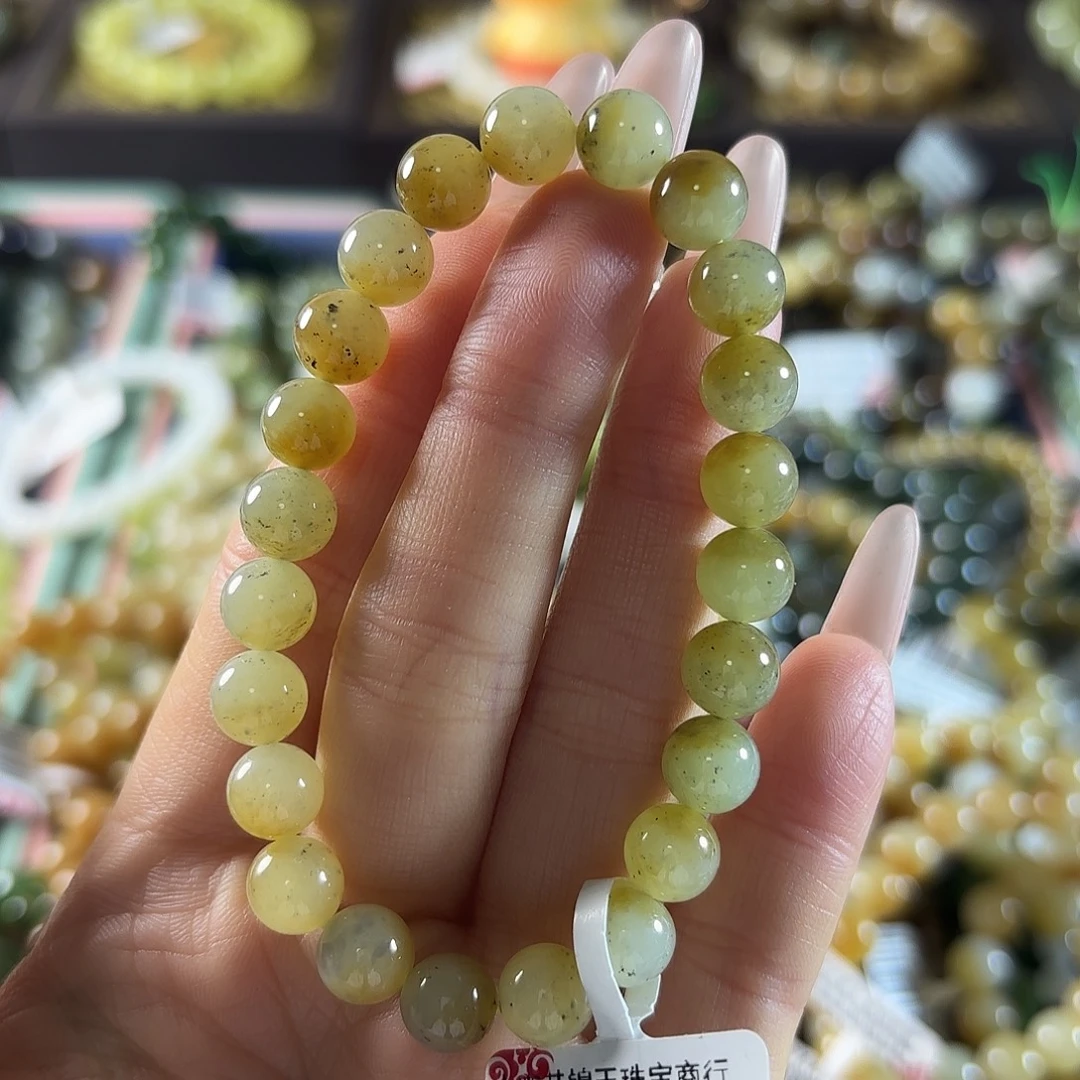 和田玉未镶嵌手链216