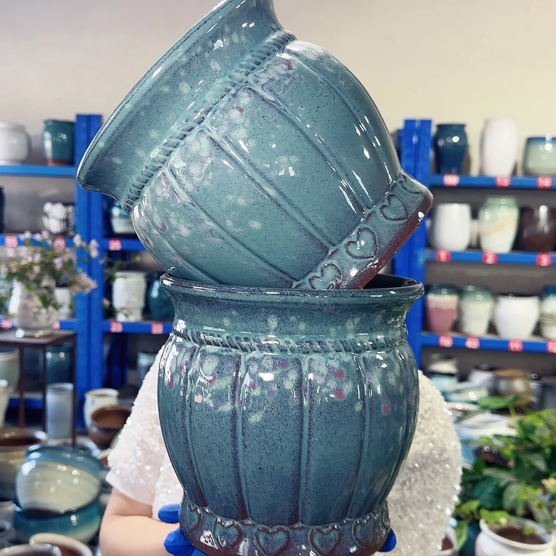 花盆紫砂高19口19