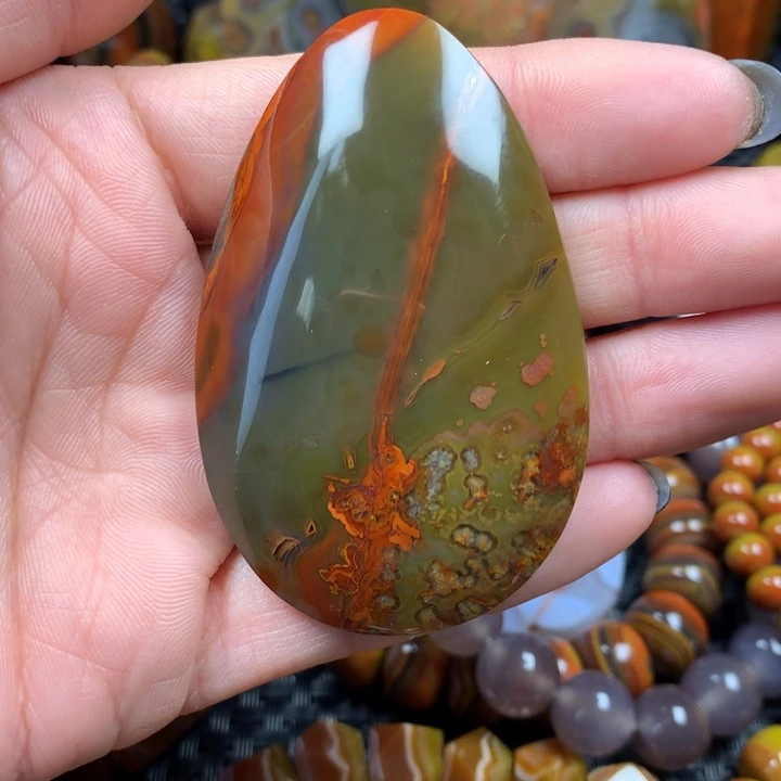 未镶嵌牌子玛瑙/玉髓流**返