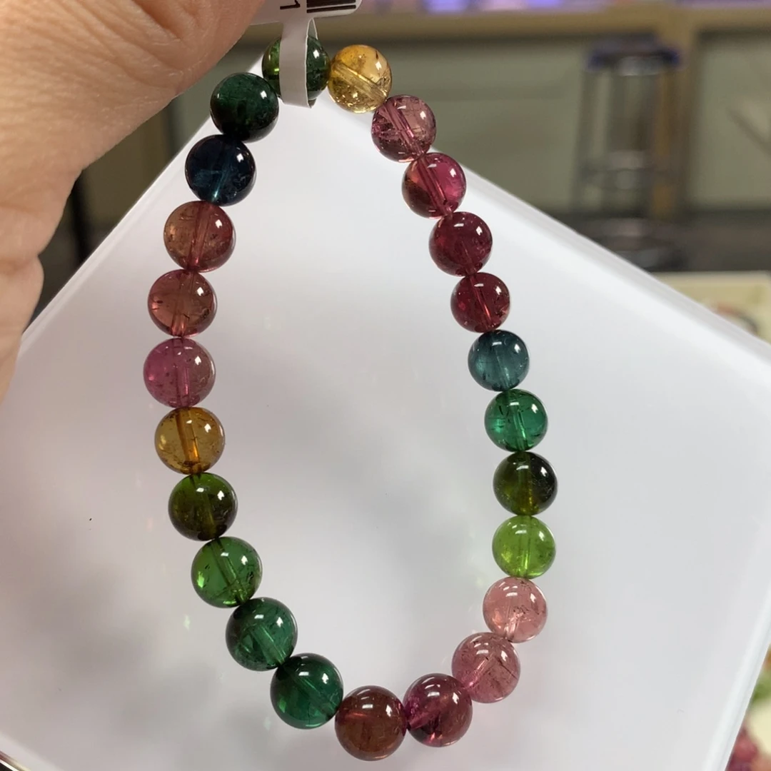 水晶手链未镶嵌7.9毫米左右