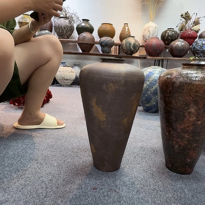 瓷片景德镇手工花器原创