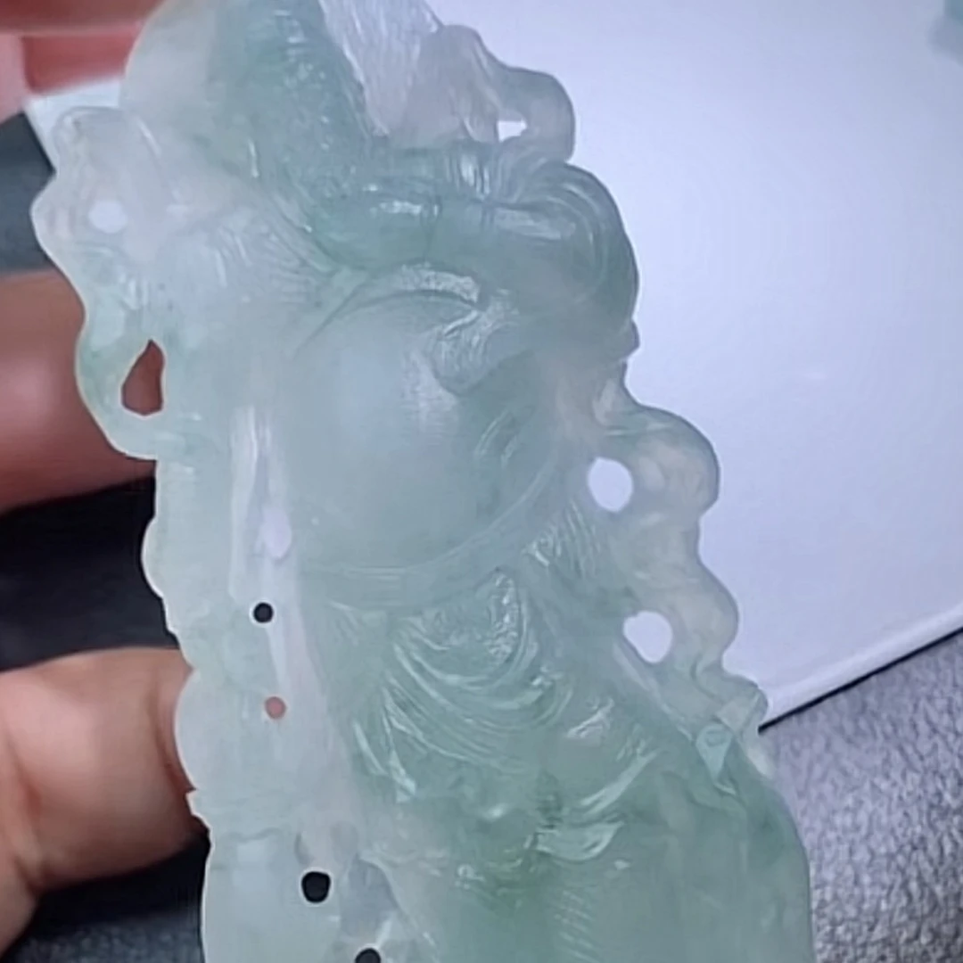 定制翡翠毛货抛光