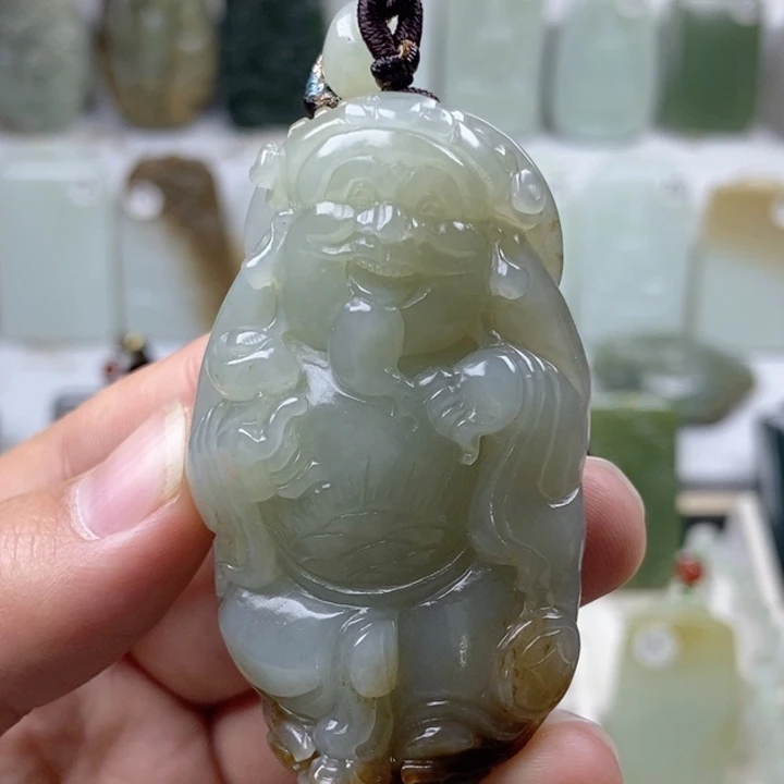 和田玉（糖玉）未镶嵌颈饰