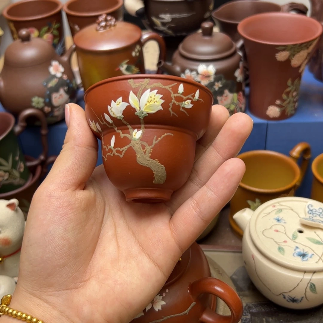 茶杯紫砂紫砂主人杯80c c