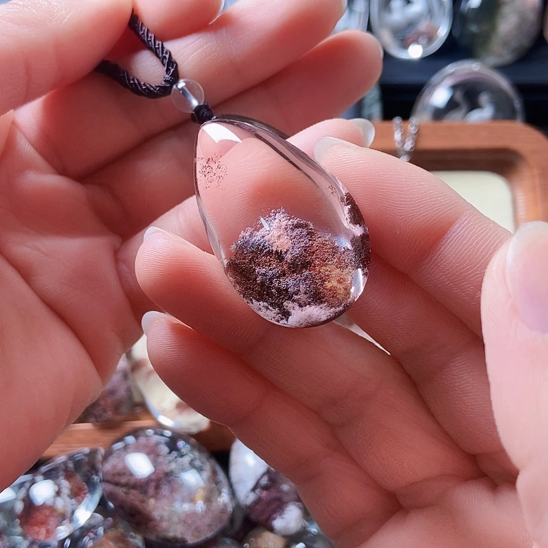 颈饰水晶未镶嵌彩幽灵水滴