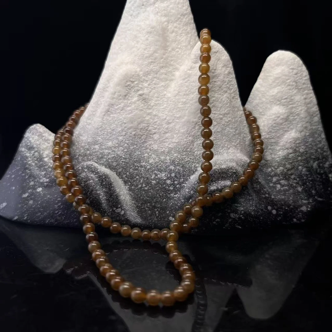 A1794 和田玉珠链 YY328004