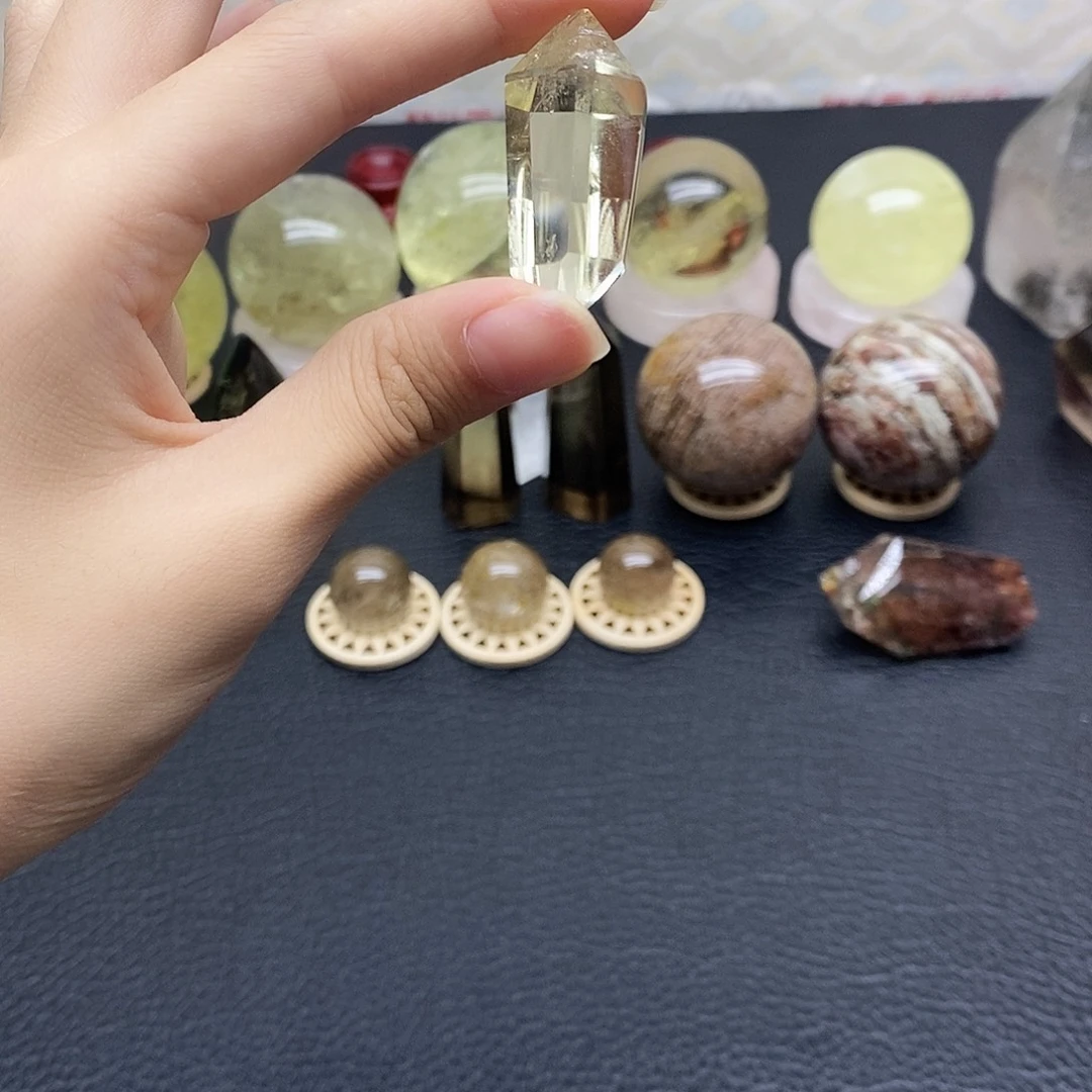 水晶珠宝半成品未镶嵌83水晶石