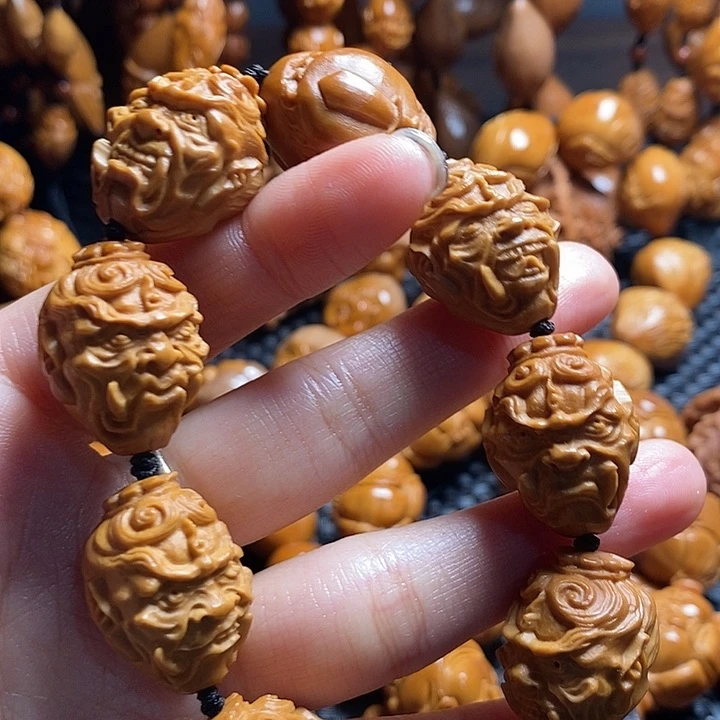 吊坠橄榄核不动明王