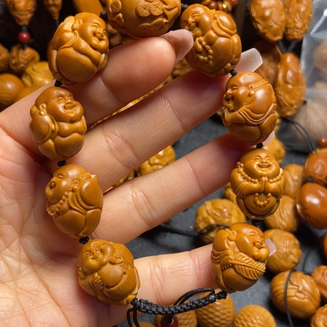 【闪购商品】手串/手链橄榄核八大弥勒