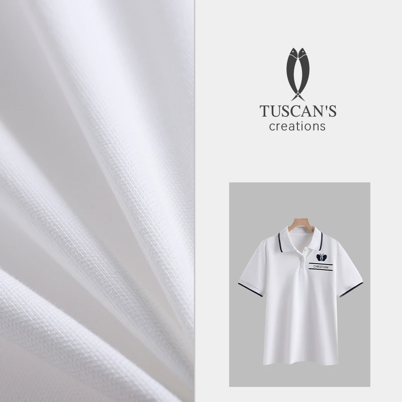 TUSCAN'S CREATIONS女士宽松百搭短袖T恤休闲翻领衬衫时代双鱼