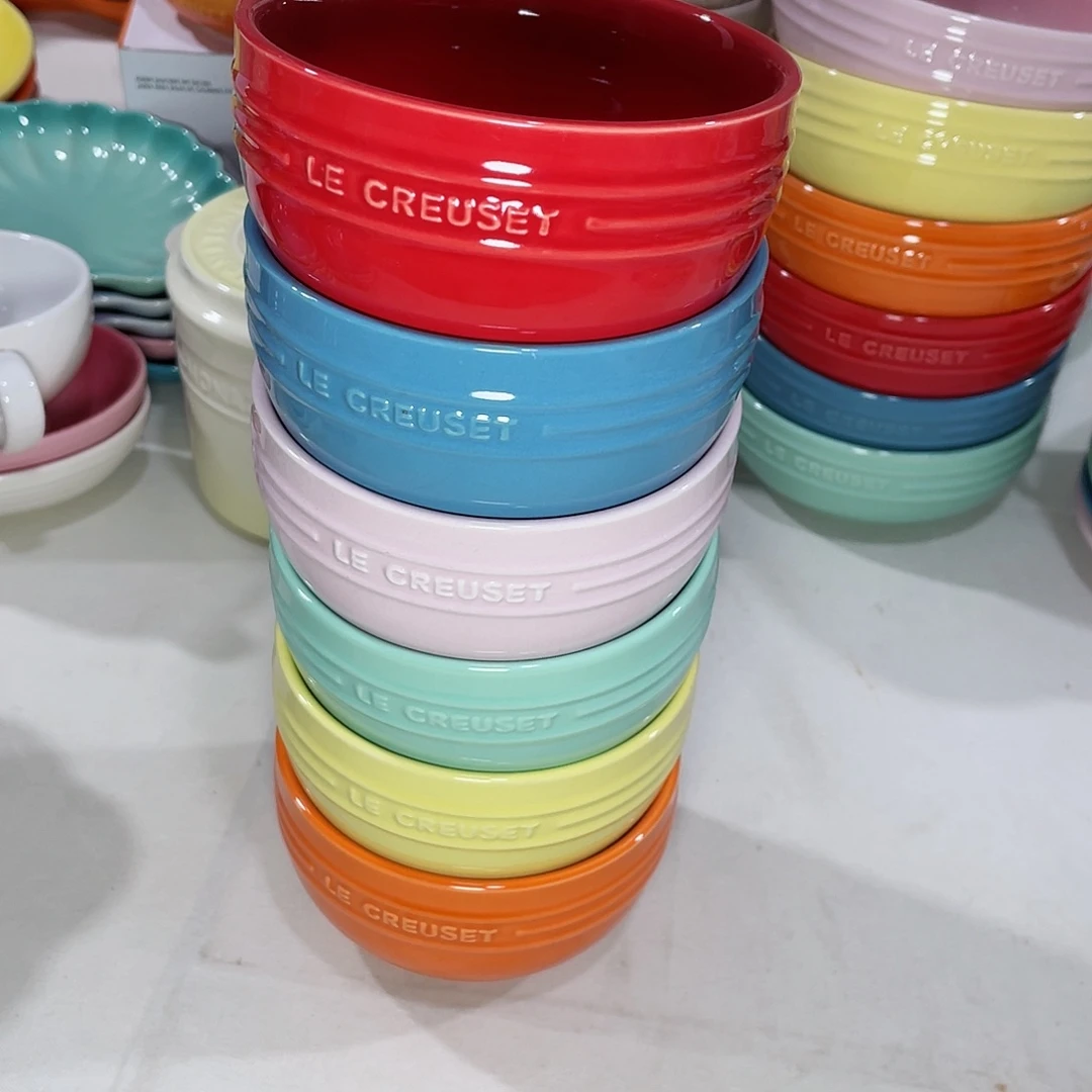 瓷片微瑕陶瓷餐具家用  精品4.5六个