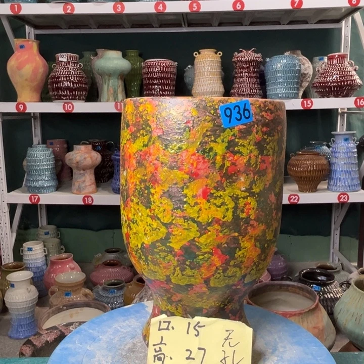 景德镇陶瓷花盆花器936