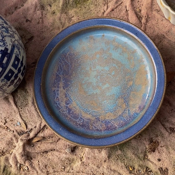 瓷片瓷器工艺品摆件工艺品