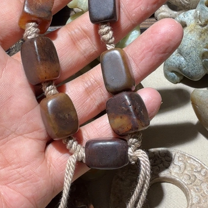 风***影和田玉未镶嵌车挂