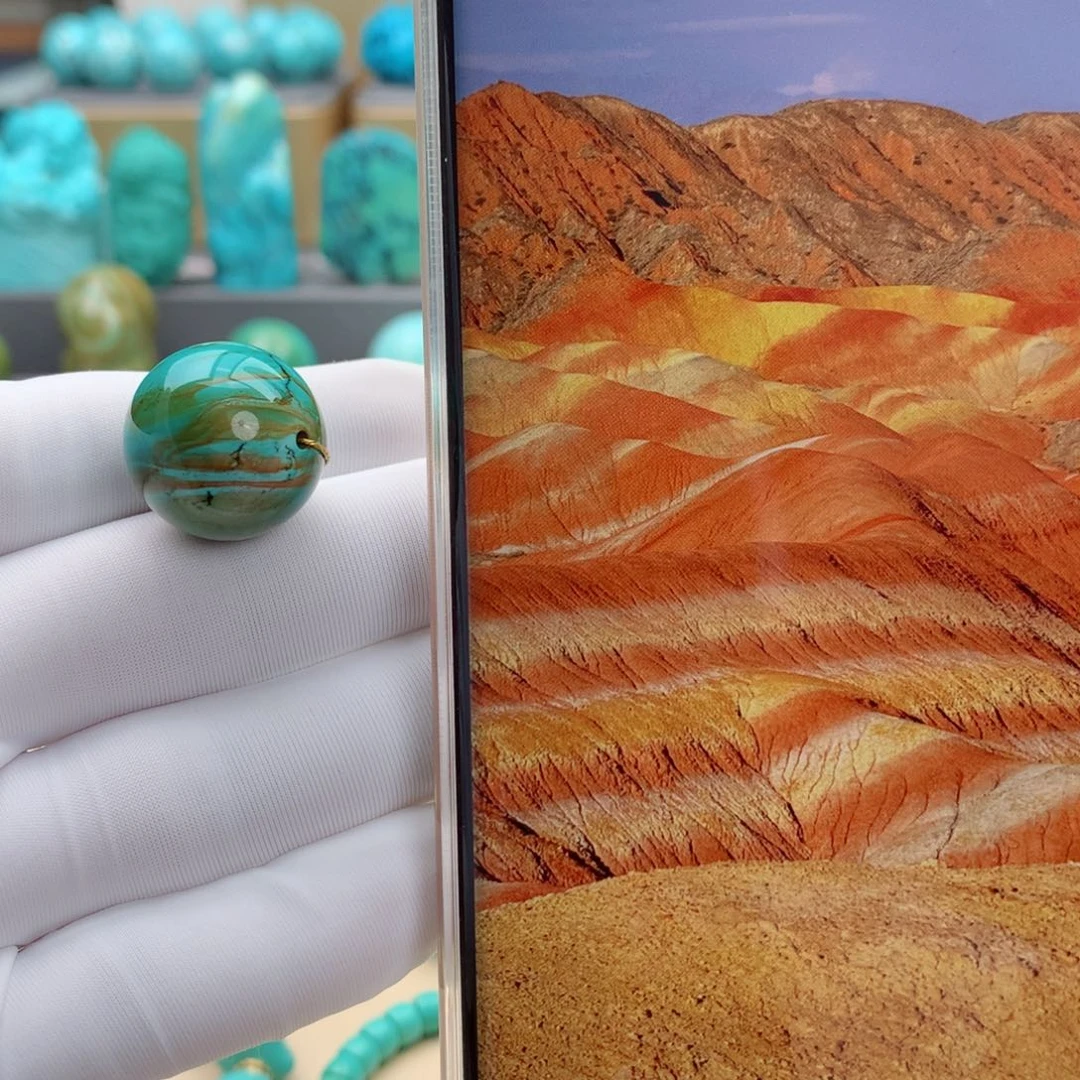 未镶嵌绿松石精品