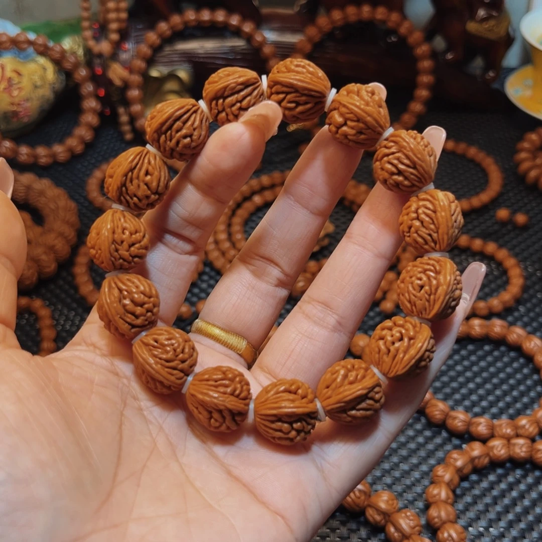 手串桃核17精品元宝刺龙