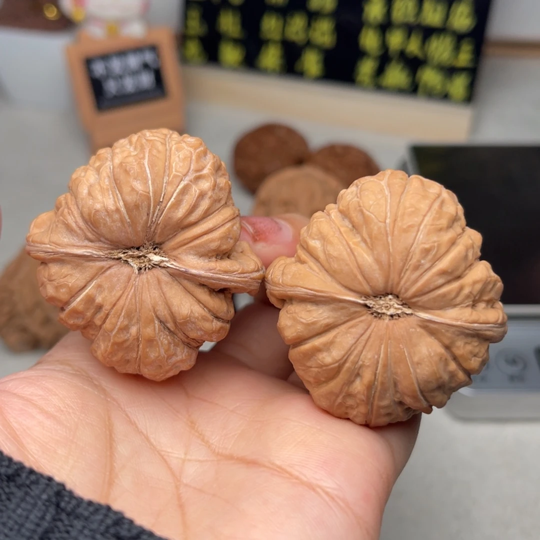 把件文玩核桃南瓜墩