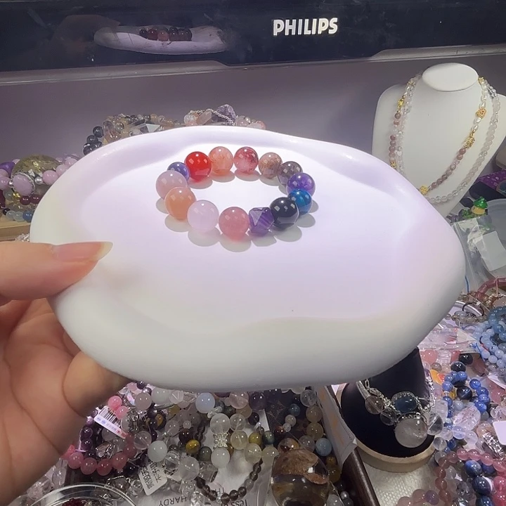 石英石纯铜洛兮手串