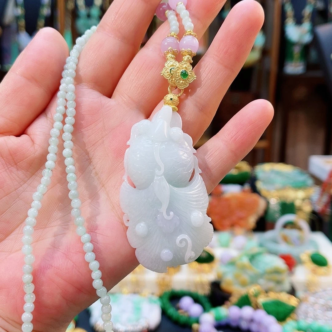 翡翠合金颈饰48小时鉴赏期